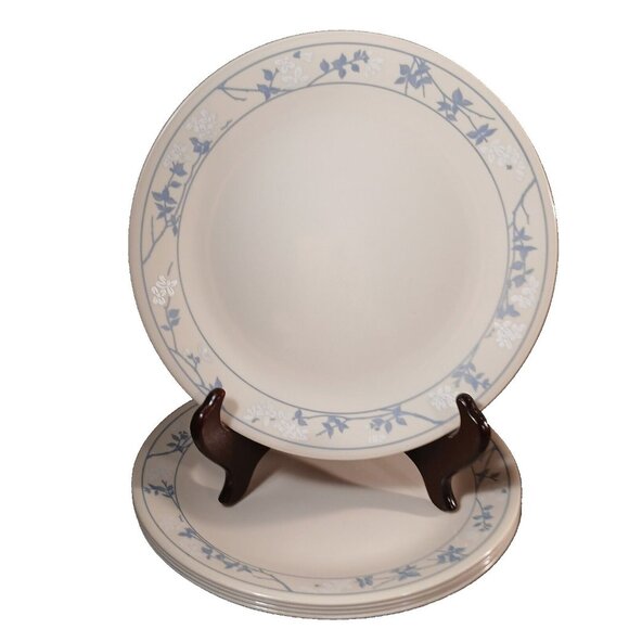 Corelle Corning First Of Spring 5 Dinner Plates Vintage 90s Made in USA Floral - Picture 1 of 9